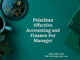 Pelatihan Effective Accounting and Finance For Manager