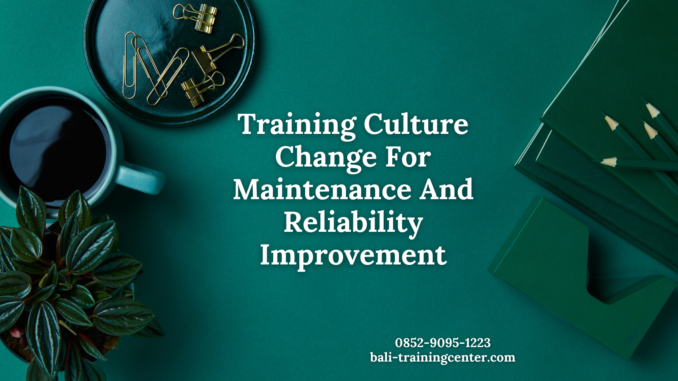 Training Culture Change