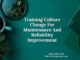 Training Culture Change