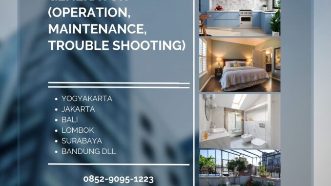 Pelatihan Generator (Operation, Maintenance, Trouble Shooting)